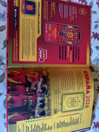 Álbum Oficial Cromos España 2026 Panini/Carrefour