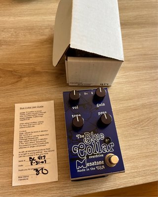Menatone Blue Collar Overdrive Pedal