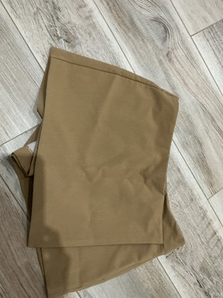Falda Zara Marrón Talla L