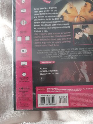 DVD Cabaret Edición Básica