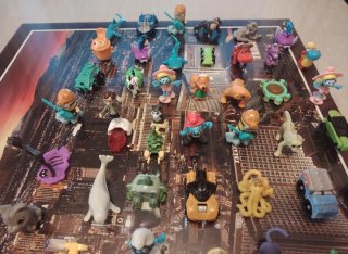 Lote Figuras Kinder Años 90