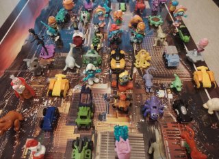 Lote Figuras Kinder Años 90