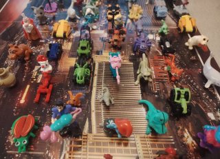 Lote Figuras Kinder Años 90