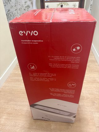 Climatizador Evaporativo EVVO Blanco