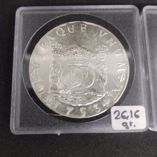 16 REALES AÑO 1753 2 MONEDAS 26.16 y 26.14 gr
