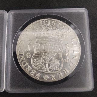 16 REALES AÑO 1753 2 MONEDAS 26.16 y 26.14 gr