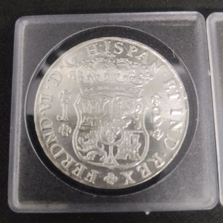 16 REALES AÑO 1753 2 MONEDAS 26.16 y 26.14 gr
