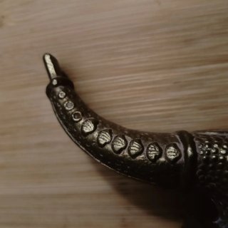 Cenicero Bronce Forma Pipa