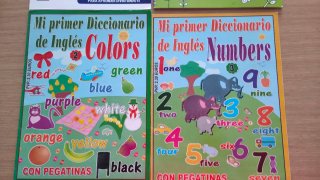 9 Libros actividades en inglés niños