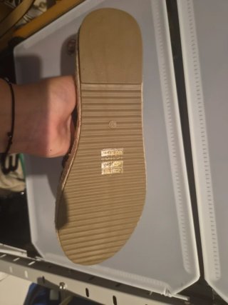 Sandalias esparto negras talla 39