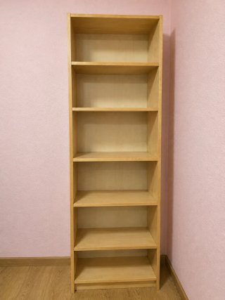 Estantería de madera de 200×70×35