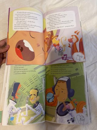 Libros para niños entre 6 y 10 años mas o menos.