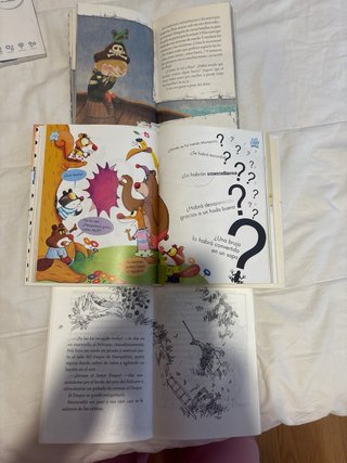 Libros para niños entre 6 y 10 años mas o menos.