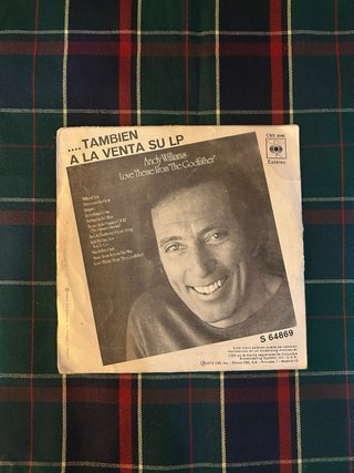 Vinilo. Andy Williams - El Padrino