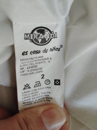 Vestidos de niña tallas 2 y 5