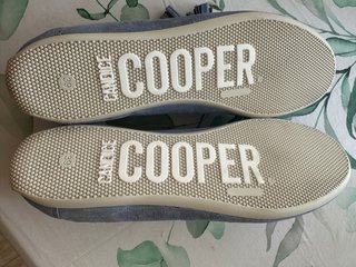 Mocasines azul de mujer