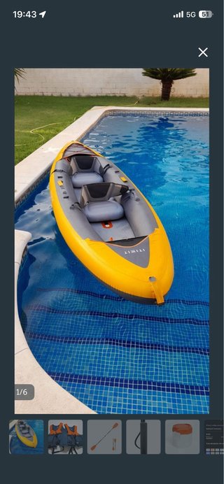 Kayak hinchable Itiwit Touring 100