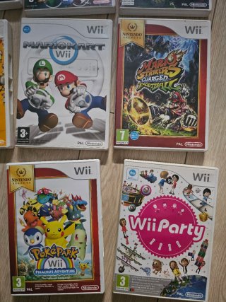 Nintendo Wii con 20 juegos y accesorios