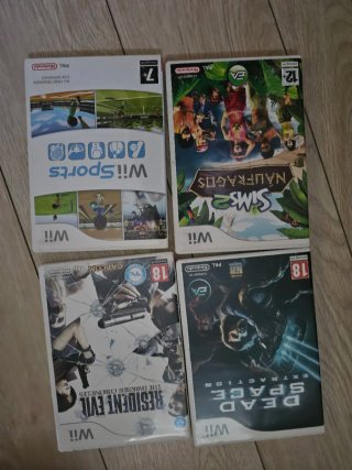 Nintendo Wii con 20 juegos y accesorios