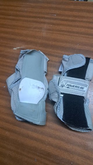Equipo Protección Powerslide Muñequeras Coderas Ro