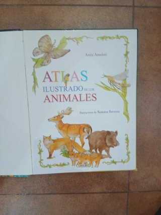Atlas sobre animales de todo el mundo , para niños