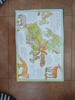 Atlas sobre animales de todo el mundo , para niños