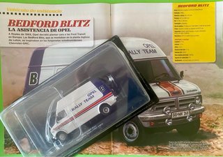 Bedford Blitz 1/43 Opel Rally Team