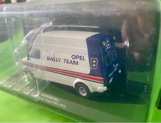 Bedford Blitz 1/43 Opel Rally Team