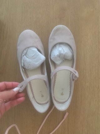 Zapatos comunión/vestir rosa talla 35