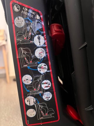 Silla Coche Babyauto Isofix 9-36kg Reclinable