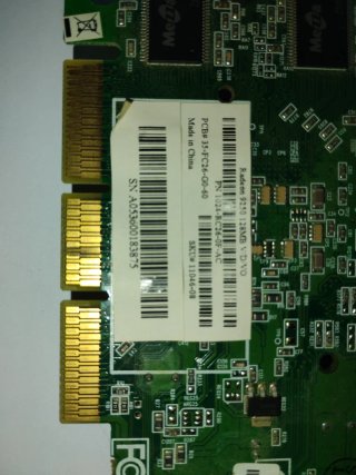 Sapphire Radeon 9250 128MB AGP.