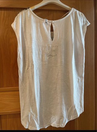 Camiseta Desigual Talla L Estampado Floral