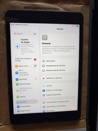iPad mini 5 64GB Negro/Gris