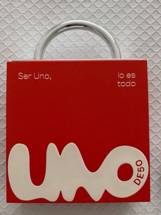 Collar Uno de 50 Corazón Plata