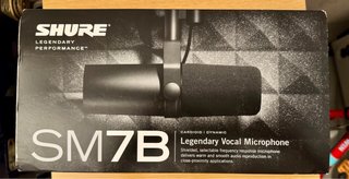 Micrófono Shure SM7B Negro