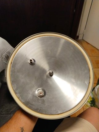 Olla Express Metal y Plástico