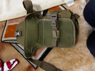 Riñonera Táctica Militar Ejército Verde