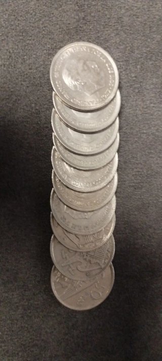 Lote monedas Franco