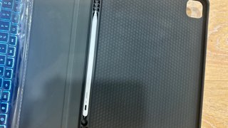 Funda Teclado PU Piel iPad Air 11 Pro+Metapen A8