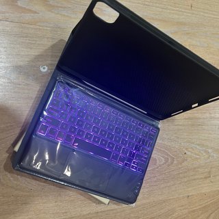 Funda Teclado PU Piel iPad Air 11 Pro+Metapen A8