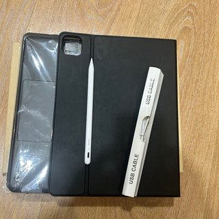 Funda Teclado PU Piel iPad Air 11 Pro+Metapen A8