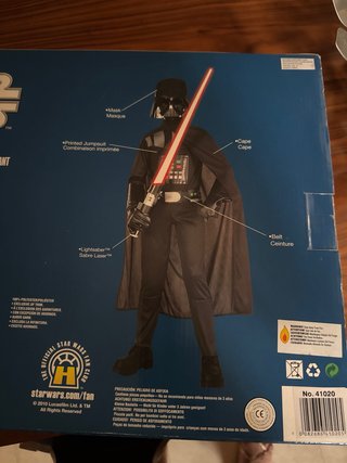 Disfraz Darth Vader Niño Star Wars