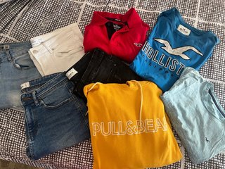 Lote Ropa Hombre Talla M Hollister Pull&Bear