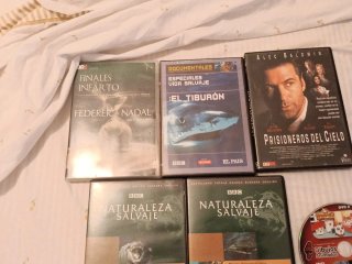 Lote DVDs: Documentales y Películas