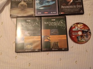 Lote DVDs: Documentales y Películas