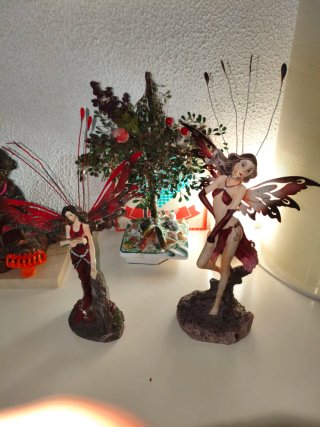 Figuras Hadas Suerte Decorativas
