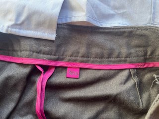 Conjunto Camisa Oxford Azul y Pantalón Marrón