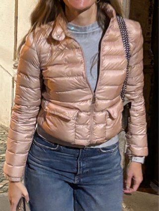 Plumas Moncler Talla 1 Rosa