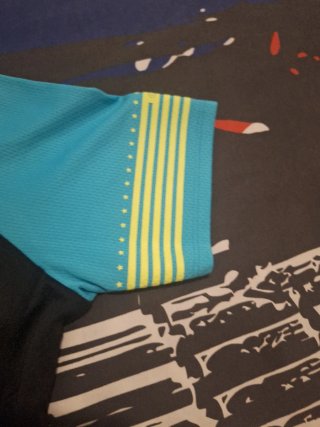 Camiseta Ciclismo Fox Negra y Azul