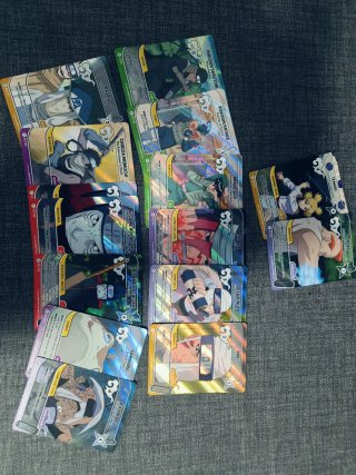 Cartas Holo Naruto Mythos TCG